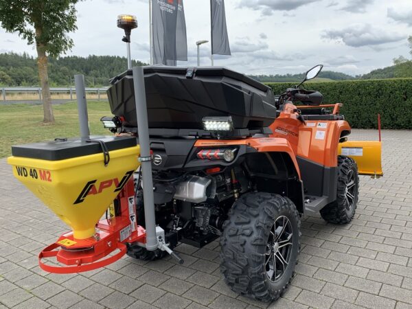 CFMOTO Quad, ATV Winterumbau Salzstreuer