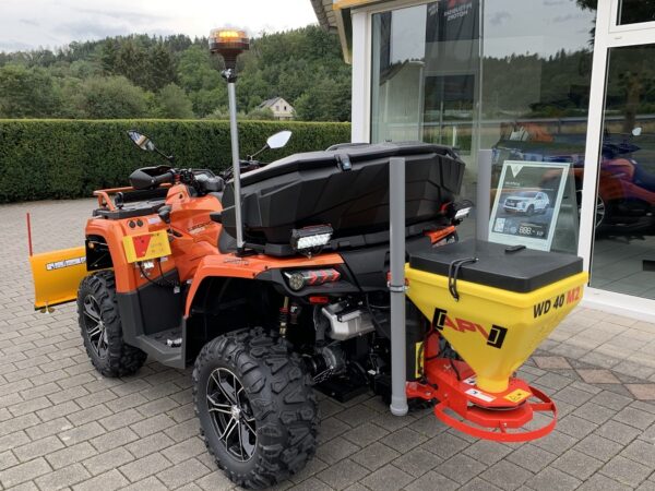 CFMOTO Quad, ATV Winterumbau Salzstreuer