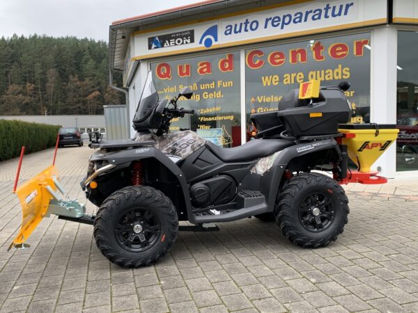 CFMOTO Quad, ATV Winterumbau Salzstreuer