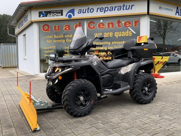 Quad, ATV Winterumbau Salzstreuer