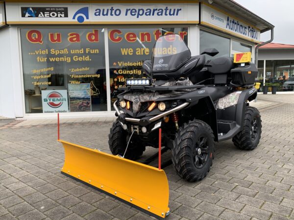 Quad, ATV Winterumbau Salzstreuer