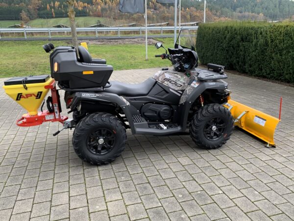 Quad, ATV Winterumbau Salzstreuer